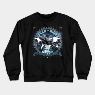 F4 Phantom II Speed of Night  Airforce Pilot Gift Crewneck Sweatshirt